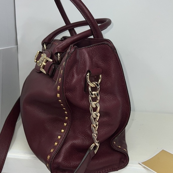 MICHAEL Michael Kors Gold Stud Large Double Handle Shoulder Tote Bag - Picture 6 of 14